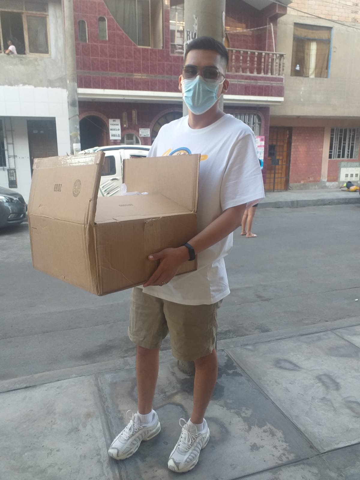 Cliente sonriente